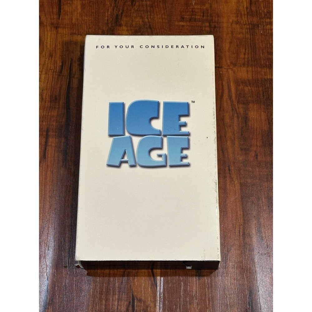 Rare 2002 Ice Age FYC For Your Consideration Bluesky Awards Screener VHS Tape